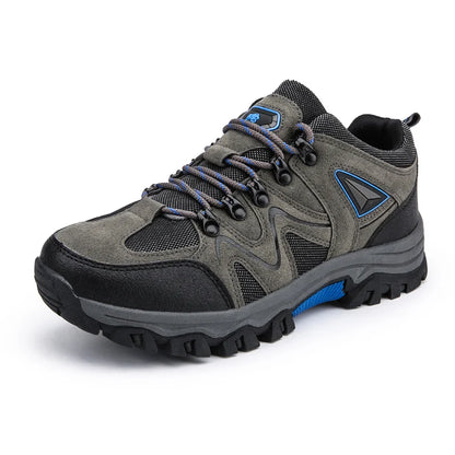 Herren-Wanderschuhe aus Veloursleder, Outdoor-Trail-Trekking-Sneaker, rutschfeste, atmungsaktive Kletterschuhe für Herren, Bergsportschuhe