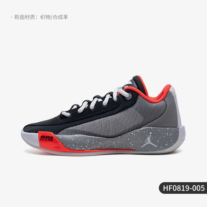 Nike äkta JORDAN slitstarka låga stötdämpande basketskor för män HF0819-005