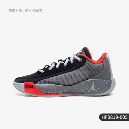 Nike äkta JORDAN slitstarka låga stötdämpande basketskor för män HF0819-005