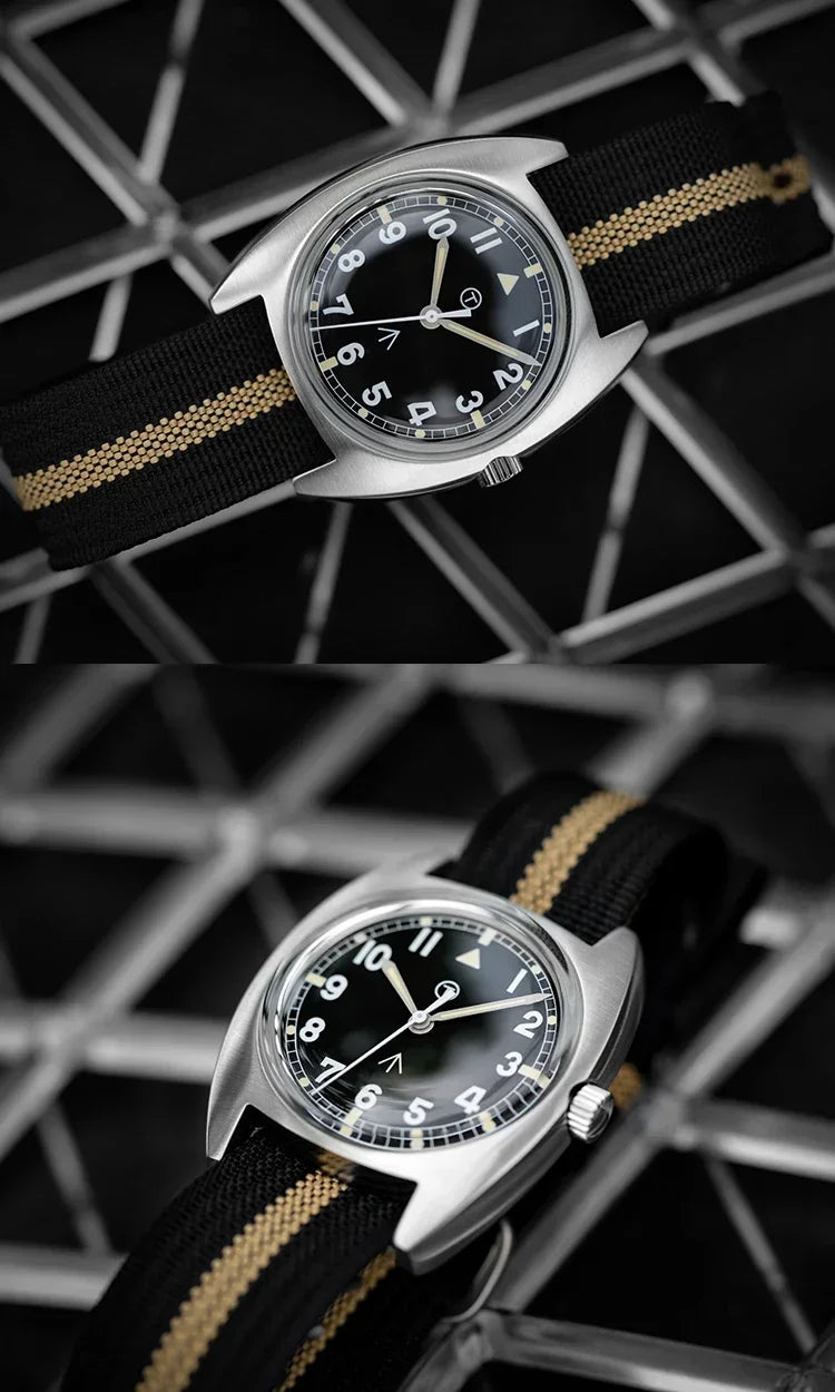 RDUNAE RA02 2025 New Men's Quartz Watch K1 Mineral Crystal Miyota Super 2035 Stainless Steel Night Light Waterproof 5ATM Men's