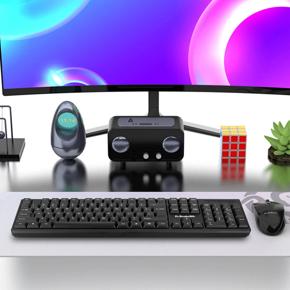 NEW USB Wired Keyboard For PC Computer Notebook Computer Keyboard with Optical Wired Mouse for Windows Mac OS Desktop Laptop PC