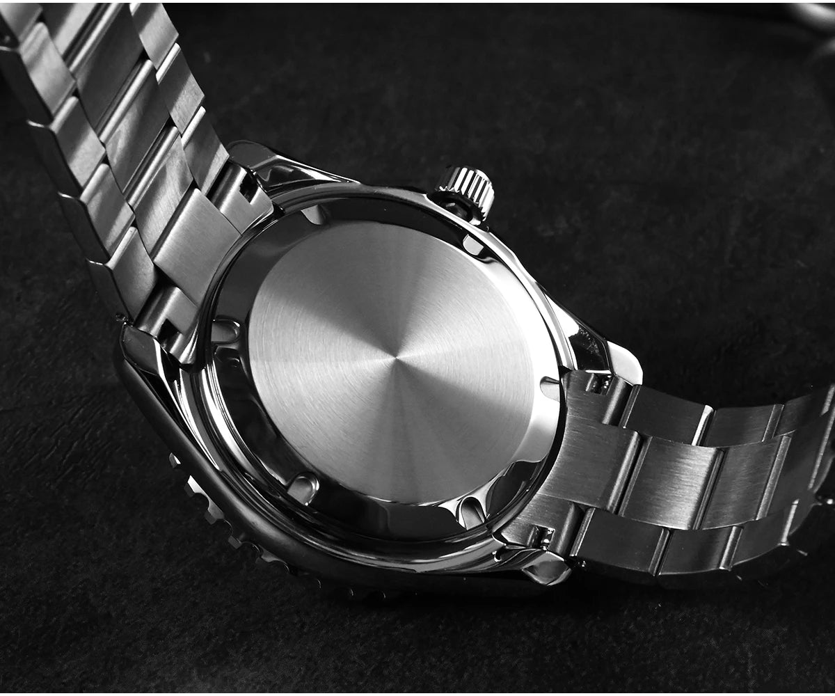 San Martin New 40-44mm Luxury Men's Diver Watch Classic High Quality NH35 YN55 Automatic Mechanical Sapphire BGW-X1 20Bar SN0009