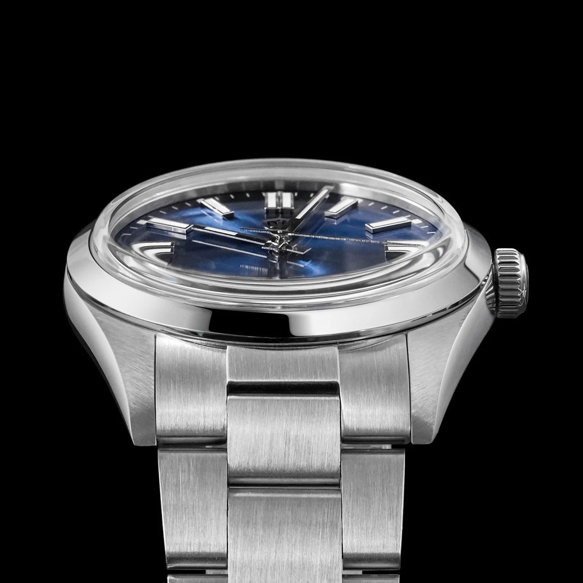 Watchdives WD1016 V3 Watch 37mm VH31 Sweep Quartz Movemet Stainless Steel Watch Waterproof Luminous Sapphire Men Wristwatch