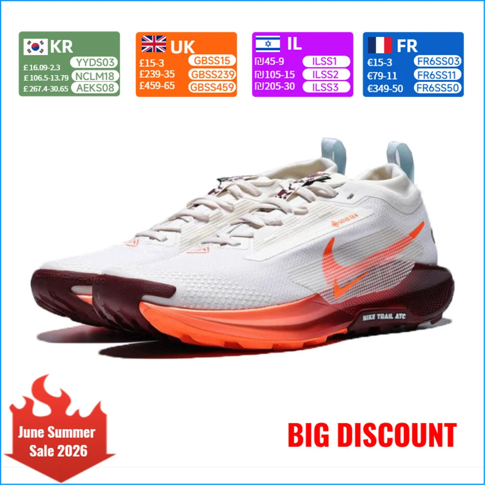 NIKE Pegasus Trail 5 GTX Sport-Laufschuhe mit rutschfester Sohle, langlebiger Dämpfung und modischem Design FQ0908-104