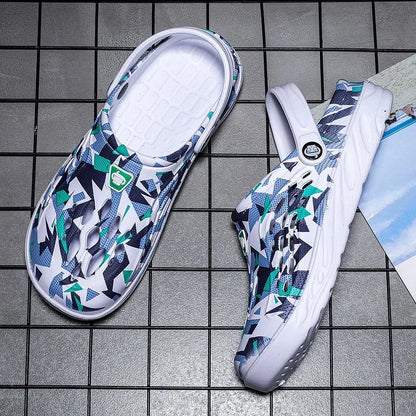 Nouvelle mode sandales hommes sabots sandales confortables respirant plage sandales hommes femmes sabots pantoufles fond souple hommes chaussures