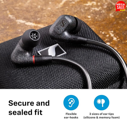 Sennheiser Wired In-Ear Earphones HiFi TrueResponse Dynamic Driver Detachable Cable Noise Isolating Studio Monitoring Hot Sale