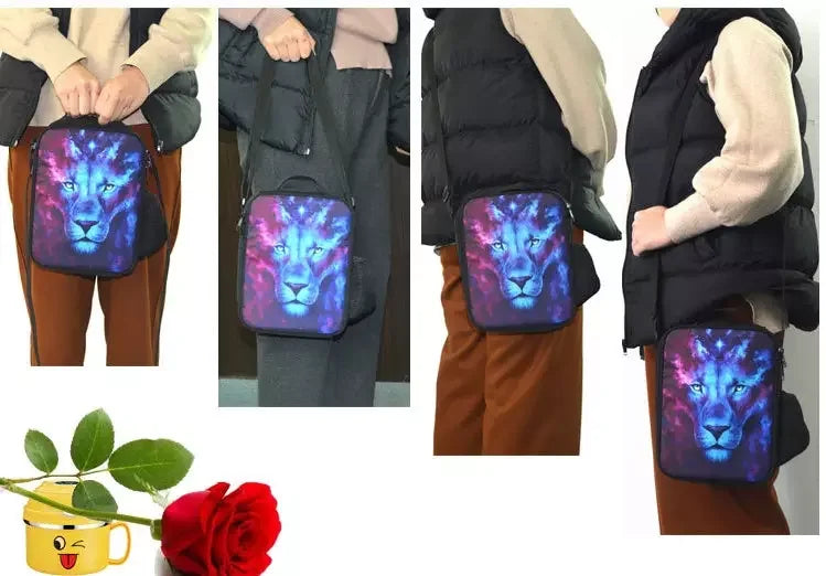 Set scuola classico FortniteS per bambini: zaino, borsa pranzo e astuccio, borse scolastiche capienti per bambino e bambina, idea regalo perfetta