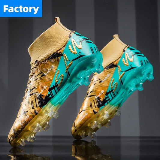 Botas de fútbol profesionales para hombre, zapatillas de fútbol Society, tacos de fútbol FG ultraligeros para entrenamiento, calzado deportivo de fútbol para exterior