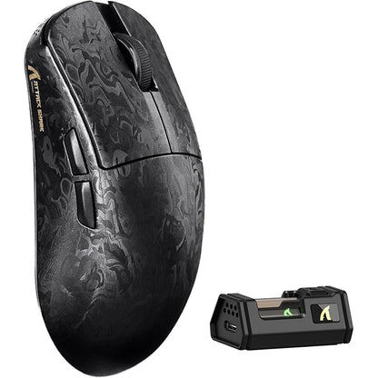 ATTACK SHARK R11 ULTRA 49g Carbon Fiber 8000Hz Ασύρματο Gaming Ποντίκι, 42000 DPI, 20000 FPS, PAW3950MAX, Nordic 52840 Chip