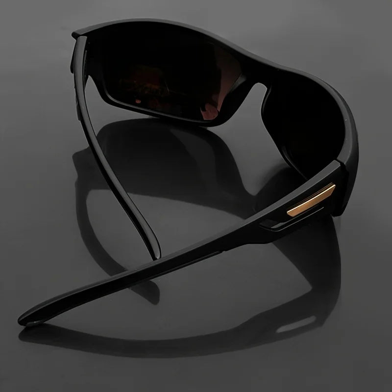 1/3 Sports Polarized Sunglasses Camouflage Wraparound Frame Multicolor Lenses for Driving Fishing UV Protection Unisex Eyewear