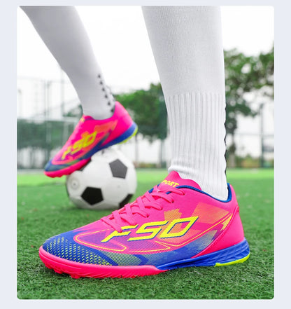 New Men Soccer Shoes Unisex Sneakers Hot Sale Football Boots Professional High-quality Futsal Ultralight Women TF/FG Cleats