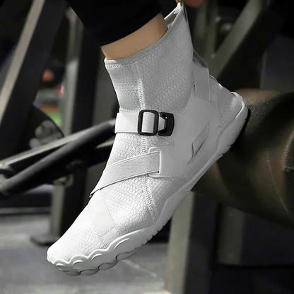Zapatillas deportivas de exterior para senderismo y vadeo, unisex, para natación, calzado acuático de caña alta barefoot, zapatos aqua para playa, fitness, buceo y surf