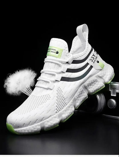 Sports Men's Shoes Spring and Autumn Breathable Casual Running Shoes Lightweight Walking Couple Shoes Men's Spirit Women's Shoes