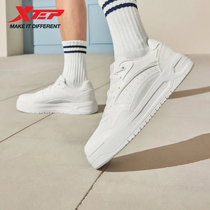 Xtep Skateboarding Shoes 2025 Summer Lightweight Sports Shoes Thick Sole Low-top Fashionable Street Style Sneakers 875319310016