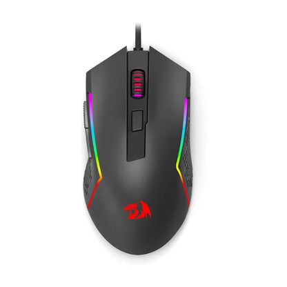 Herní kabelová optická myš Redragon M616 RGB, 10000 DPI, 6 programovatelných tlačítek, 8 režimů podsvícení, software podporuje vlastní přiřazení kláves