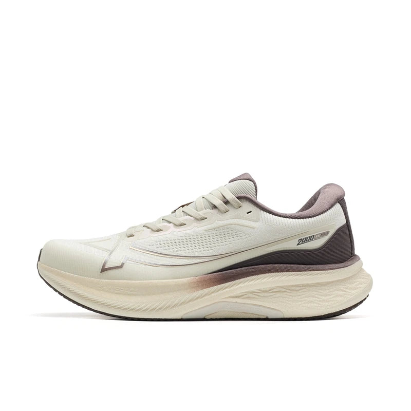 Sapatilhas de Corrida Xtep 2000km Plus 2025 Nova Primavera, Leves, Antiderrapantes e Resistentes ao Desgaste, para Treino e Jogging Masculino 875319110001