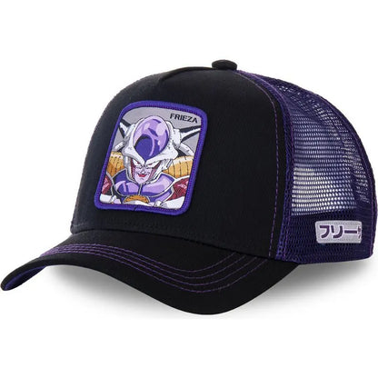 Dragon Ball Styles Anime Son Goku Bomuld Ny baseballkasket til mænd og kvinder Hip Hop Far Justerbar mesh-kasket Trucker-kasket