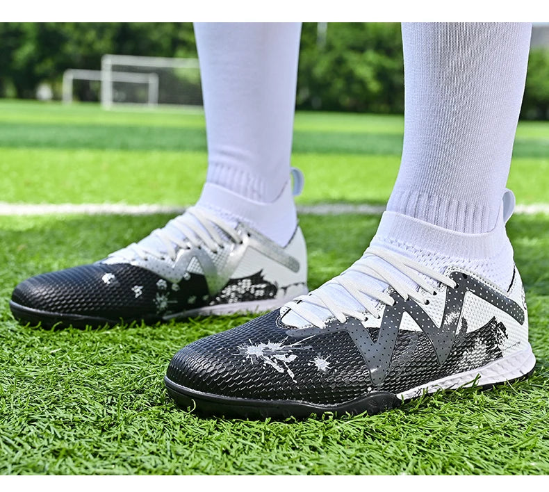 Herren New TF Fußballschuhe Society – professionelle, bequeme Fußballschuhe in Top-Qualität für Männer, lässige ultraleichte Fußballschuhe für Erwachsene