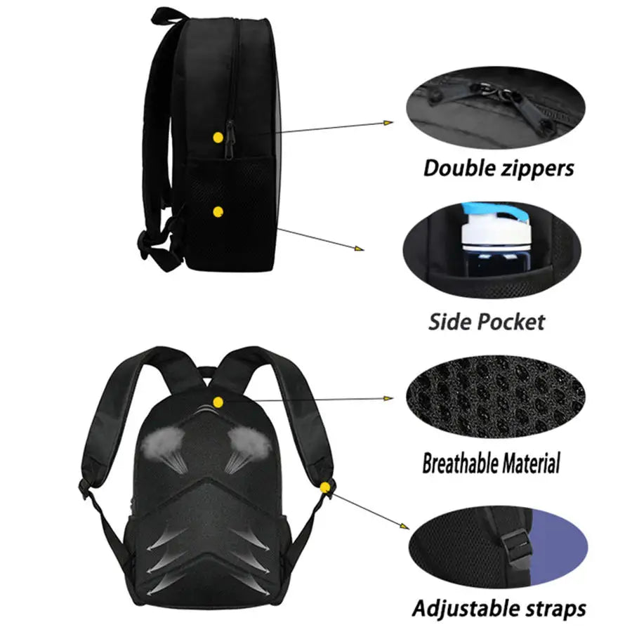 Conjunto de Mochila Infantil Fortnite de 2 Peças com Estojo, Leve e Resistente, Saco Escolar para Rapazes e Raparigas dos 6 aos 9 Anos, Material Escolar Diário
