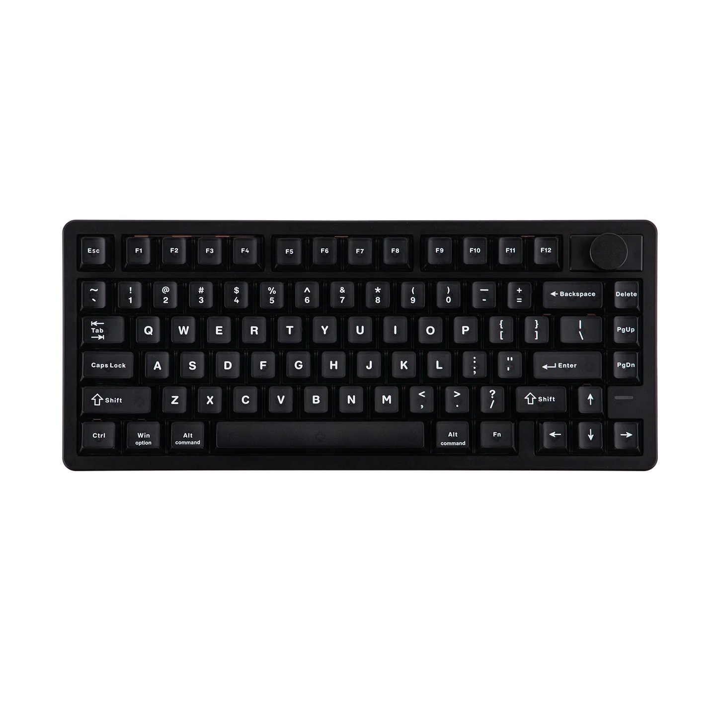 Teclado gaming EPOMAKER HE75 V2 75% ANSI US Layout inalámbrico trimodo con efecto Hall, activación ajustable de 0.005mm y activación rápida