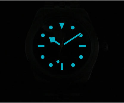San Martin 38mm Men's Sport Watch Fashion Luxury Explore Climbing Automatic Mechanical Sapphire Waterproof 5 Links Bracelet BGW-9
