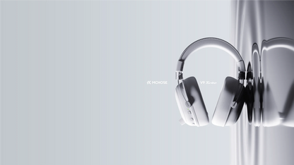 Auriculares gaming inalámbricos MCHOSE V9 Turbo con sonido envolvente 7.1, RGB, auriculares esports con drivers de 60mm, micrófono con cancelación de ruido y base de carga