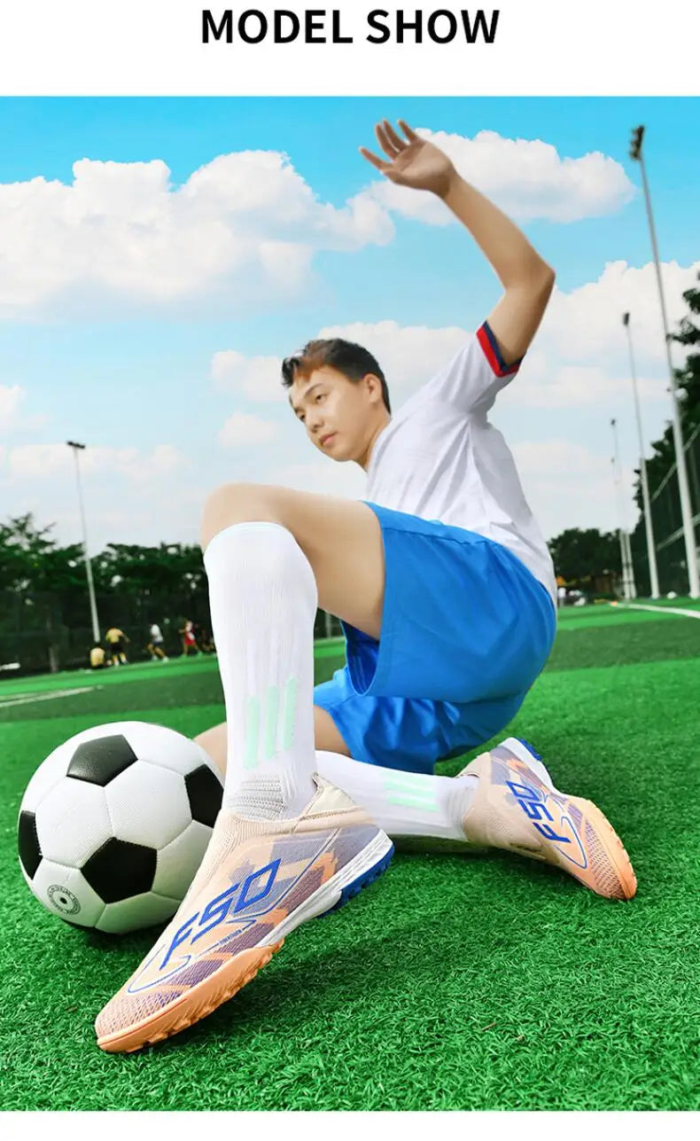 Chaussures de football de qualité pour hommes – Chaussures de football Society – Chaussures de football – Baskets – Chaussures de football unisexes