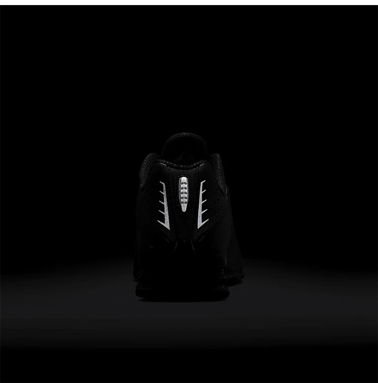Nike Authentic Shox R4 Herren- und Damen-Laufsportschuhe, atmungsaktiv und verschleißfest, AR3565-004