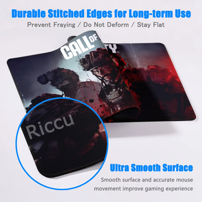 Anime HD Mousepad Gamer Large Size Carpet Office Mausepad Xxl Call of Duty Mouse Pad Gaming Accessories Desktop Extended Deskmat