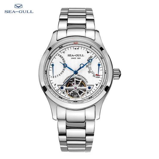 Seagull Flywheel Series Men's Watch Xidong Mechanical Watch 316L Precision Steel Band 39mm Business Watch Relojes Para Hombres