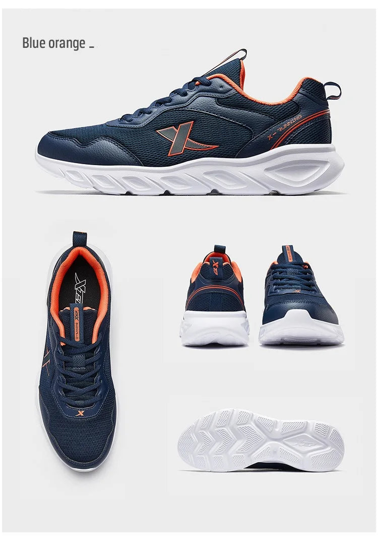 Xtep Running Shoes For Men 2020 Spring Rebound Comfortable Sports Shoes Durability Stability Breathable Sneakers 880119115036