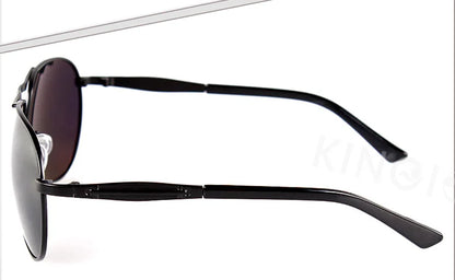 Classic Polarized Pilot Sunglasses For Male Driving Black Sun Glasses Men's Vintage Eyewear Gafas De Sol 8955
