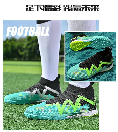 Herren New TF Fußballschuhe Society – professionelle, bequeme Fußballschuhe in Top-Qualität für Männer, lässige ultraleichte Fußballschuhe für Erwachsene
