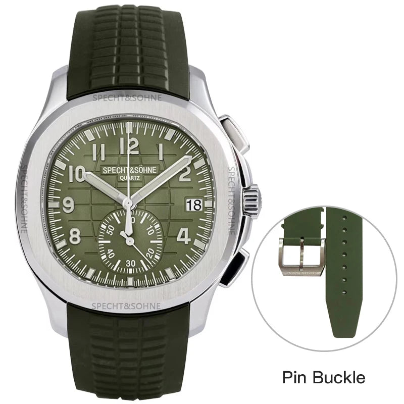 Dropshipping 2026 Best Selling Products Wristwatches For Men Specht&Sohne Male Quartz Sports Watches Rubber Strap Waterproof