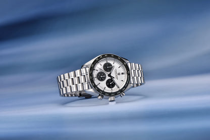 Pánske hodinky PAGANI DESIGN „New Moon“ – luxusné quartzové hodinky, chronograf, zafírové sklo s antireflexnou úpravou, keramický rámček, luminiscenčné ručičky