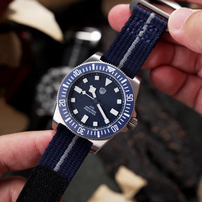 Watchdives EXD 40Mm Titanium Dive Watch Man VH31 Sweep Quartz Watches 200 Waterproof Ar Sapphire BGW9 Luminous 316L Wristwatch