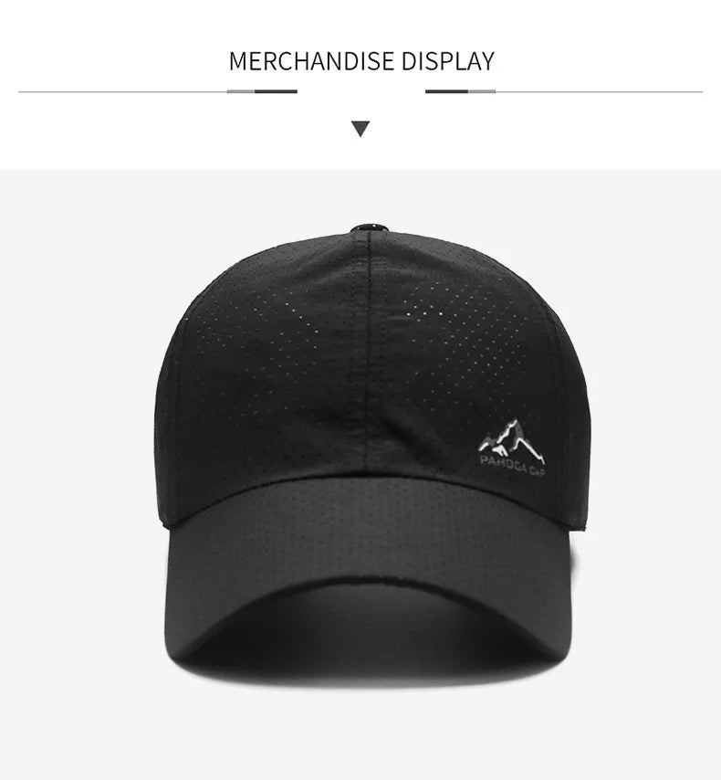 1/9pcs Unisex Lightweight Ventilated Mesh Baseball Cap - Stay Cool & Protected in Summer - Sun Shield for Women & Men