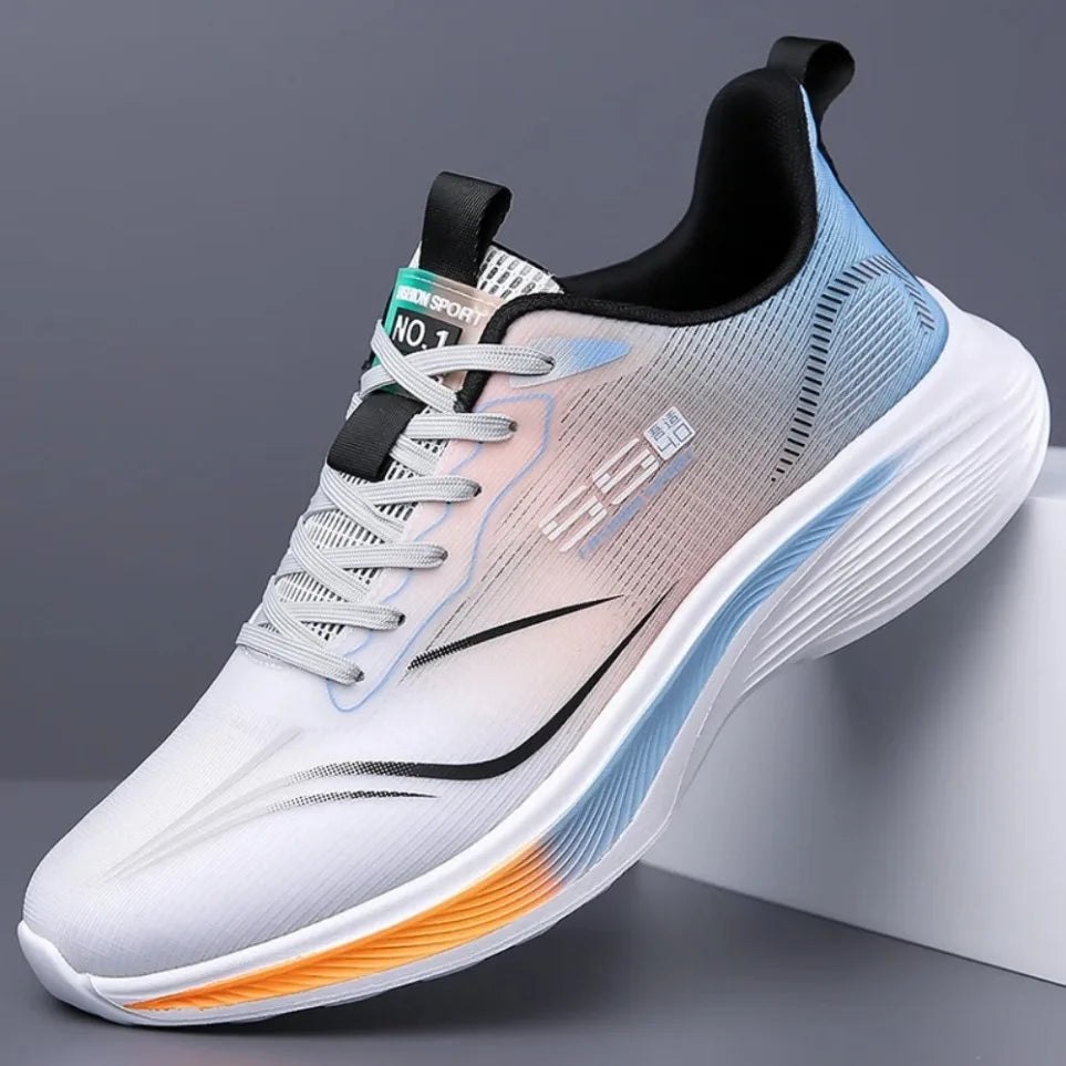 Carbon Plate Marathon Shoes Men Casual Sneakers Air Cushion Luxury Comfortable Lightweight Sports Running Shoes Male Footwear