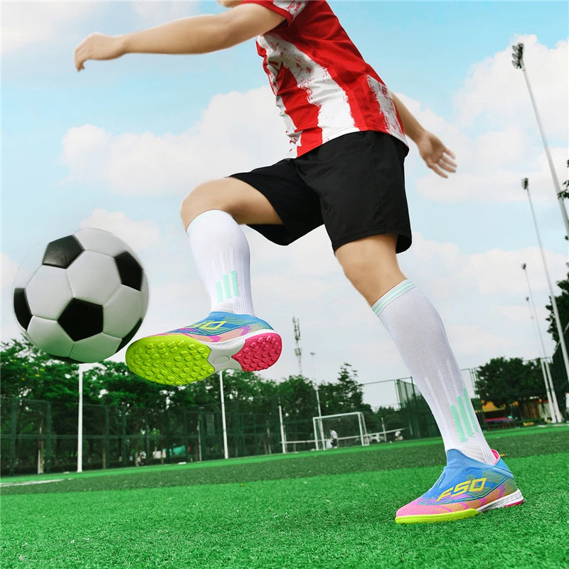 Chaussures de football de qualité pour hommes – Chaussures de football Society – Chaussures de football – Baskets – Chaussures de football unisexes