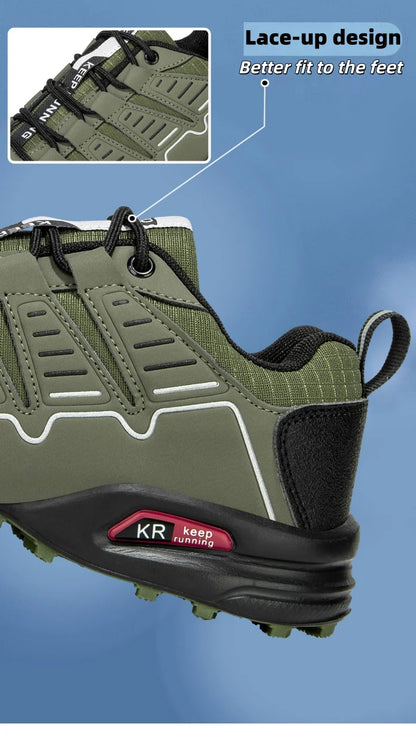 Lockless Fahrradschuhe für Herren, rutschfeste Outdoor-Mountain-Cross-Country-Wanderschuhe, atmungsaktive Sportschuhe, Rennradschuhe