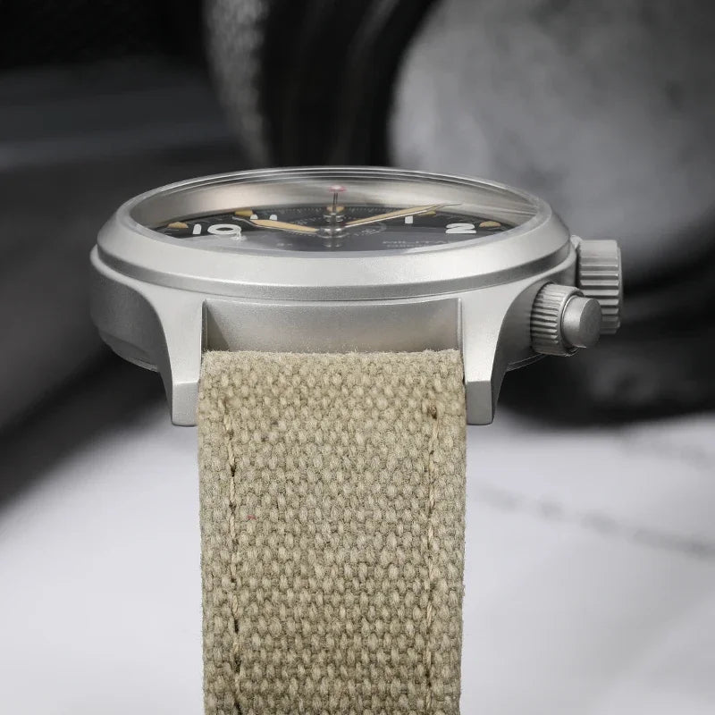 Militado VK61 VK67 Quarz-Chronographenuhr 39mm 316L-Edelstahlgehäuse 3 Zifferblätter wasserdicht 100M Multifunktions-Militäruhr