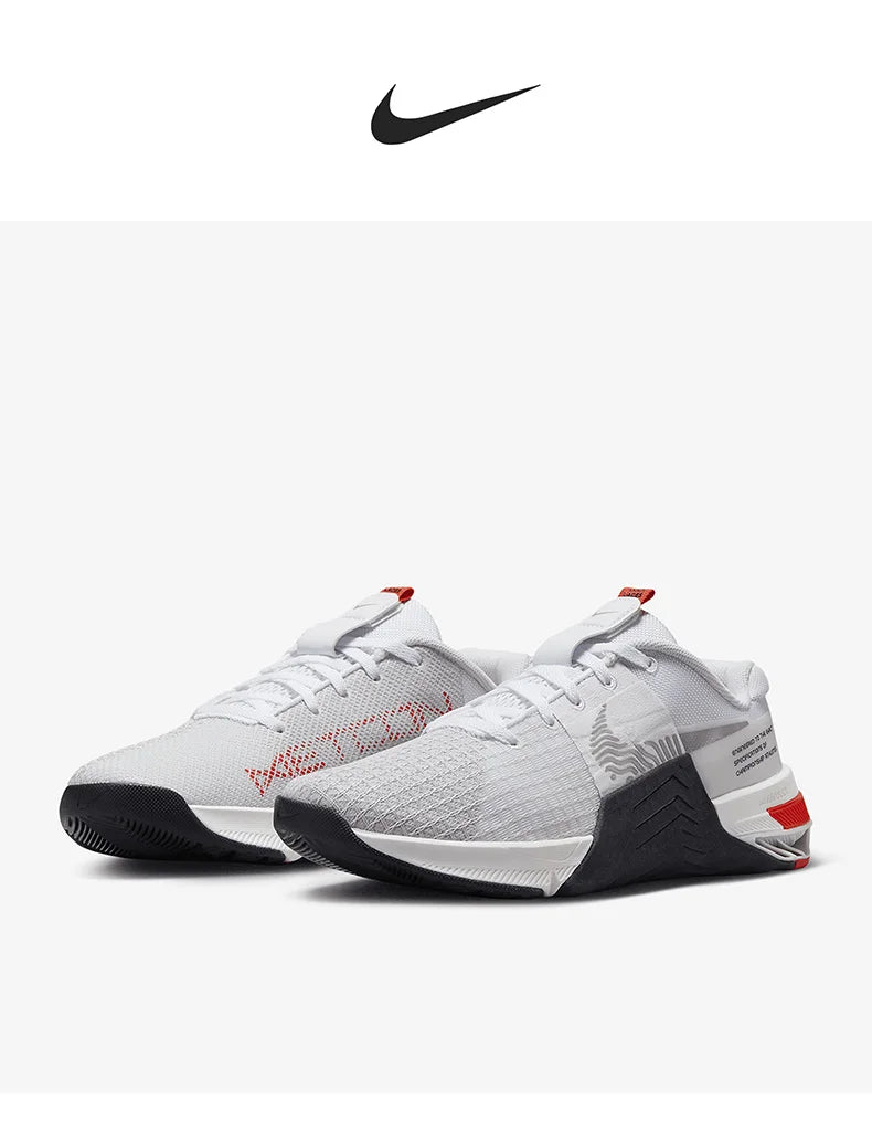 Nike Authentic Metcon 8 Men's Women's Wear-Resistant Breathable Sports Training Shoes DO9327-102