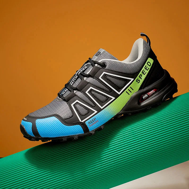 Lockless Fahrradschuhe für Herren, rutschfeste Outdoor-Mountain-Cross-Country-Wanderschuhe, atmungsaktive Sportschuhe, Rennradschuhe