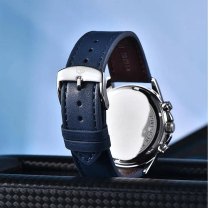 BENYAR 2024 New 40MM Men's Quartz Watch 50M Waterproof Automatic Diving Watch Luxury Fashion Men's Stainless Steel Watch