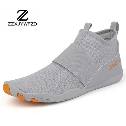 Zapatillas deportivas de exterior para senderismo y vadeo, unisex, para natación, calzado acuático de caña alta barefoot, zapatos aqua para playa, fitness, buceo y surf