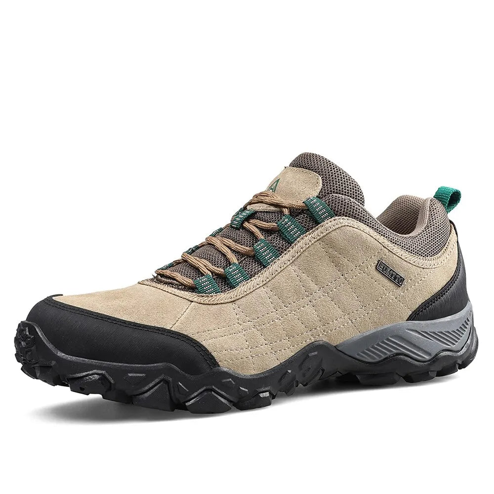 HUMTTO Sapatilhas de Caminhada para Homem, Designer de Luxo, Inverno, Escalada e Trekking, para Homem, em Pele, Outdoor, Desporto e Trabalho, 110282A