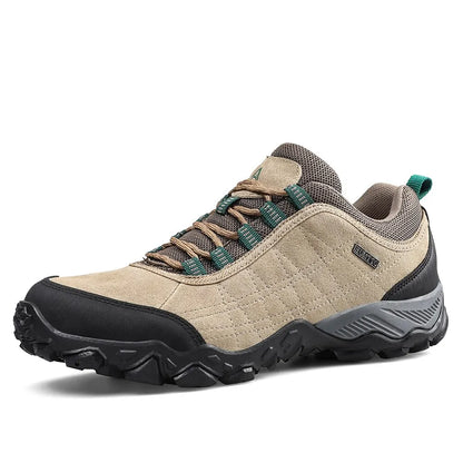 HUMTTO Sapatilhas de Caminhada para Homem, Designer de Luxo, Inverno, Escalada e Trekking, para Homem, em Pele, Outdoor, Desporto e Trabalho, 110282A