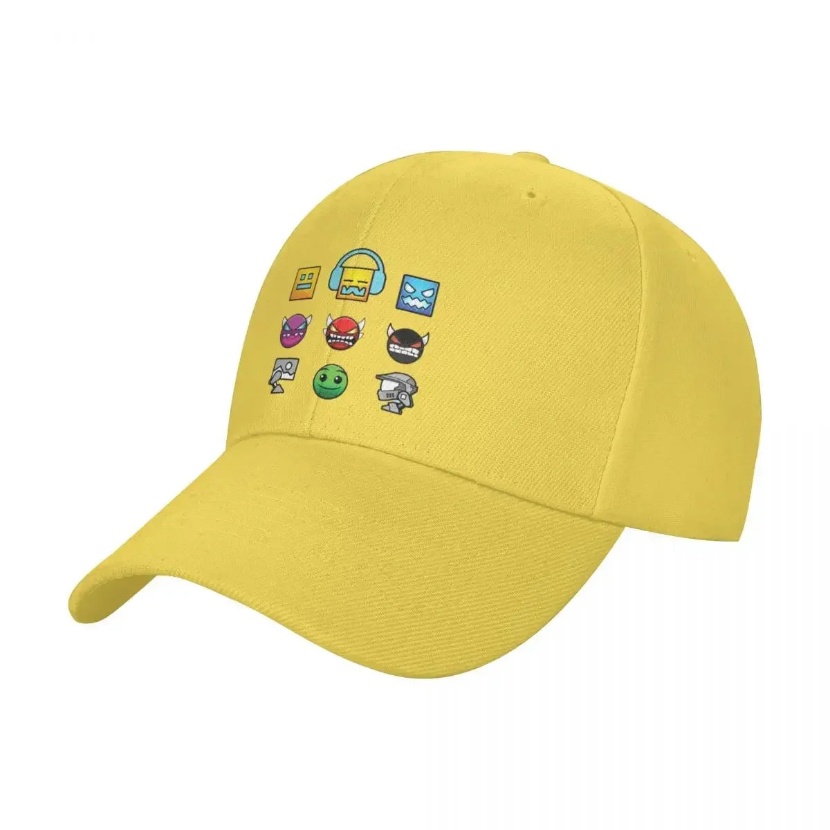 Geometry Dash Baseball Cap Unique hats tactical cap Golf Cap Ladies Men's