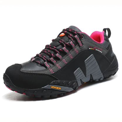 Outdoor-Liebhaber-Trekkingschuhe für Herren, wasserdichte Wanderschuhe, Bergstiefel aus echtem Leder, Woodland-Jagd- und taktische Schuhe