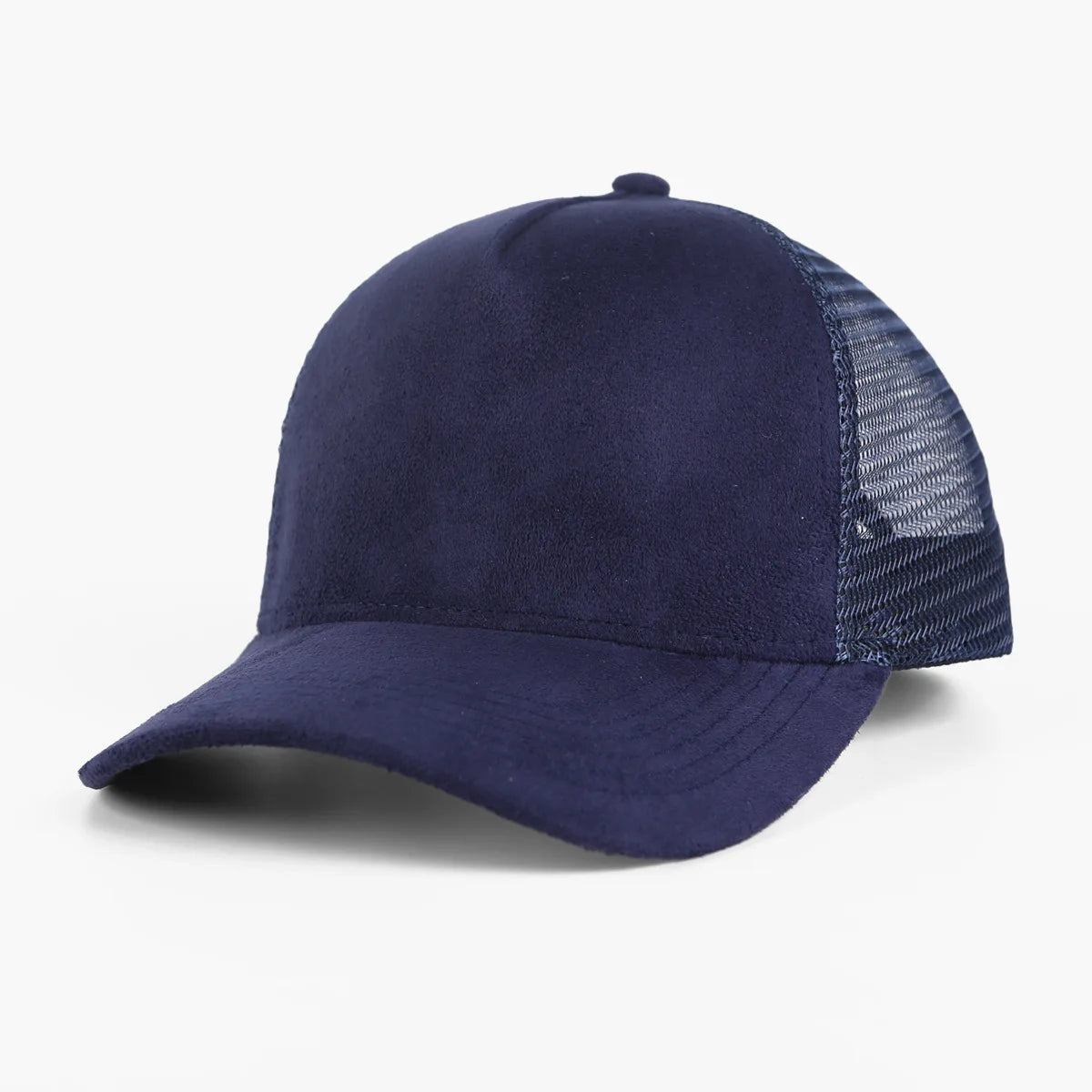 Custom Logo Baseball Cap Men 5 panel Mesh Suede Diy Trucker Hat Spring Summer Outdoor Sports Hats Women Solid Color gorros